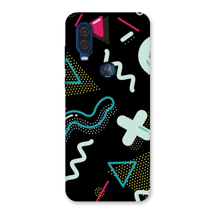Shapes Pattern Back Case for Motorola One Vision