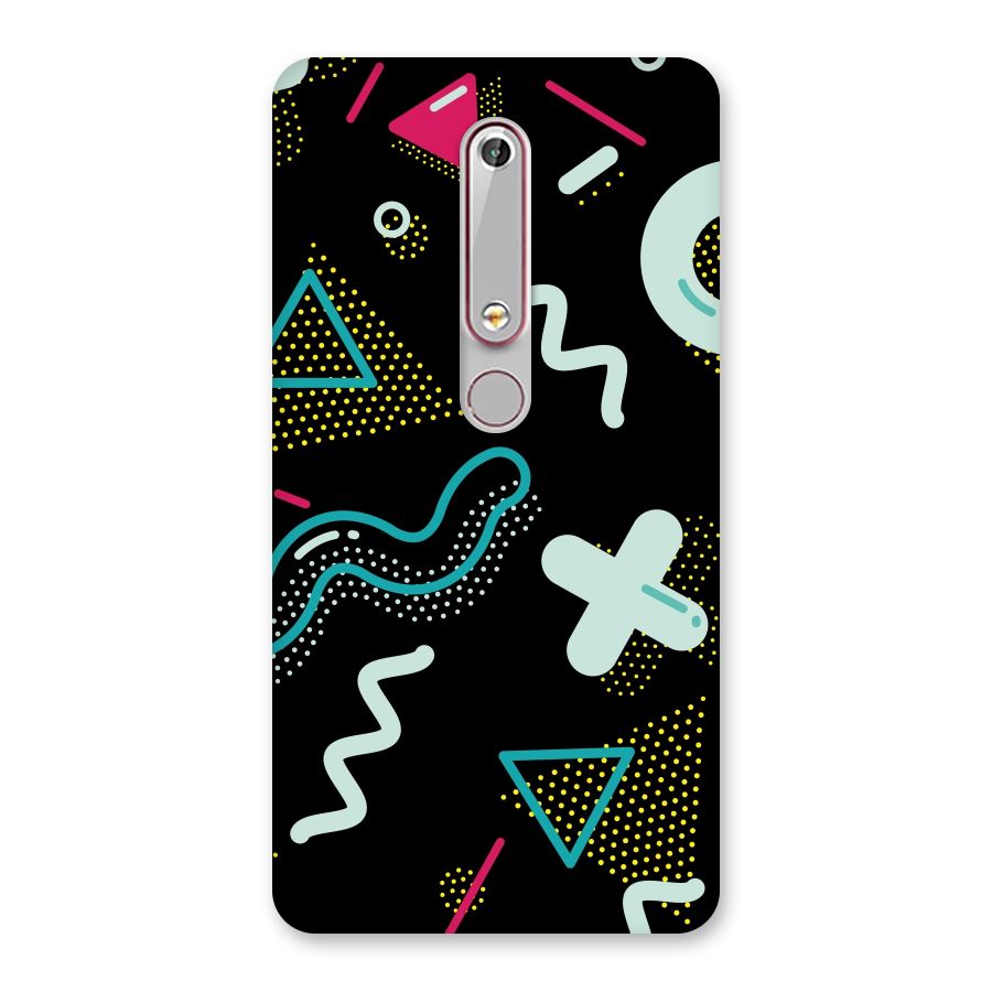 Shapes Pattern Back Case for Nokia 6.1