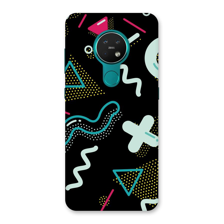 Shapes Pattern Back Case for Nokia 7.2