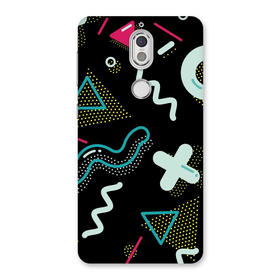 Shapes Pattern Back Case for Nokia 7