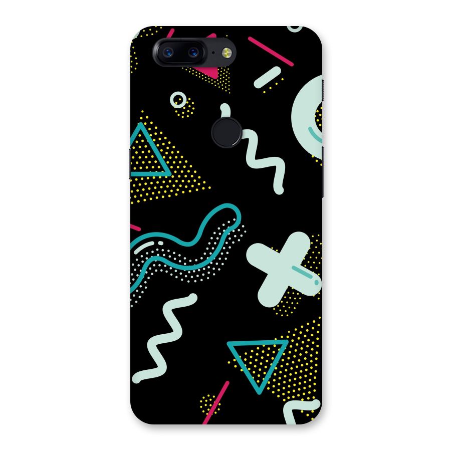 Shapes Pattern Back Case for OnePlus 5T