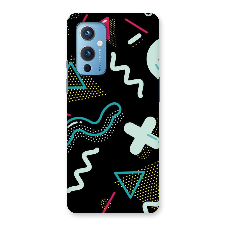 Shapes Pattern Back Case for OnePlus 9