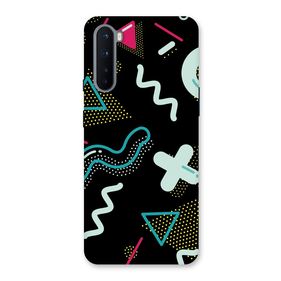 Shapes Pattern Back Case for OnePlus Nord