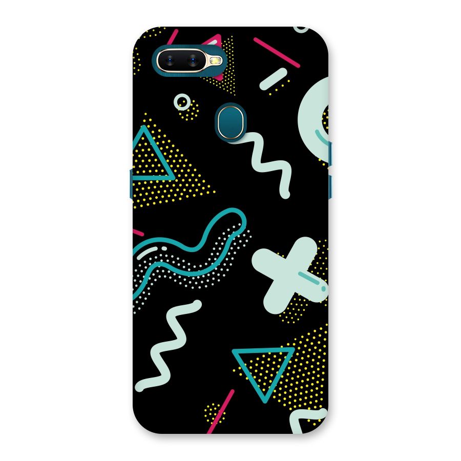 Shapes Pattern Back Case for Oppo A11k
