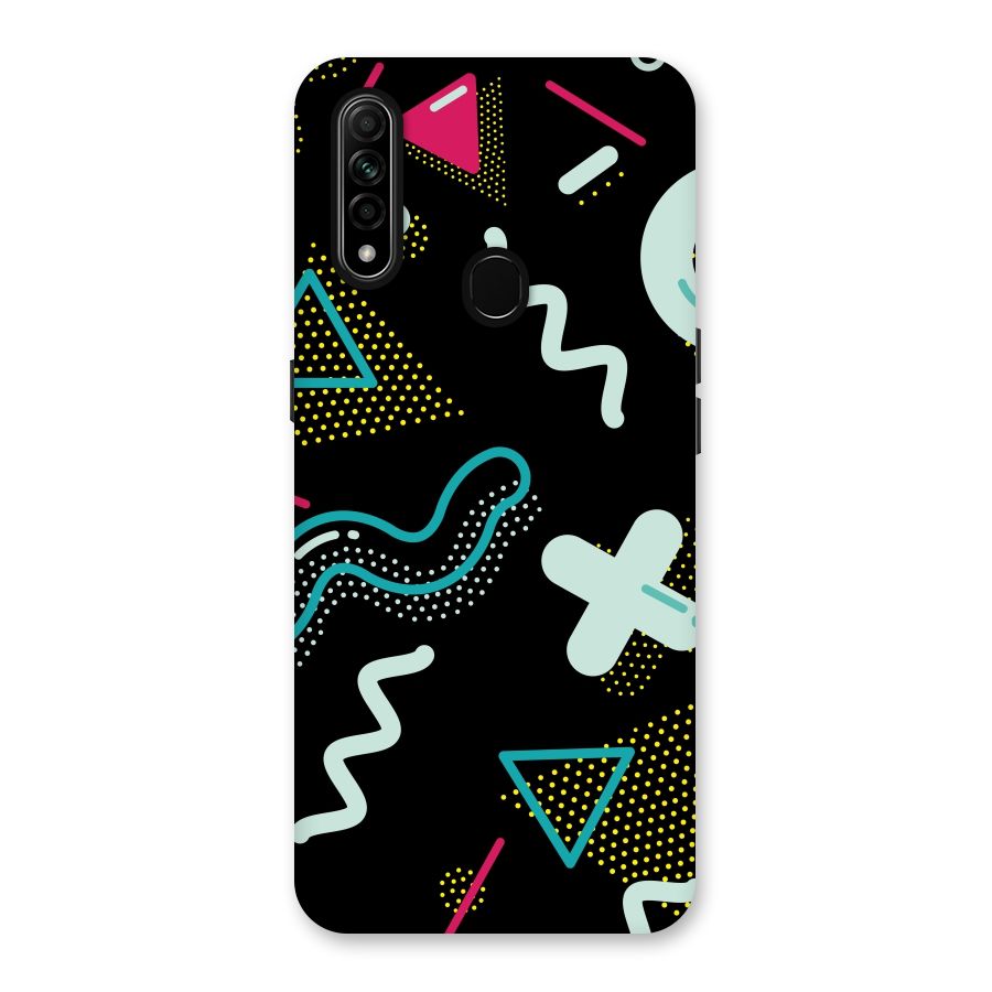 Shapes Pattern Back Case for Oppo A31
