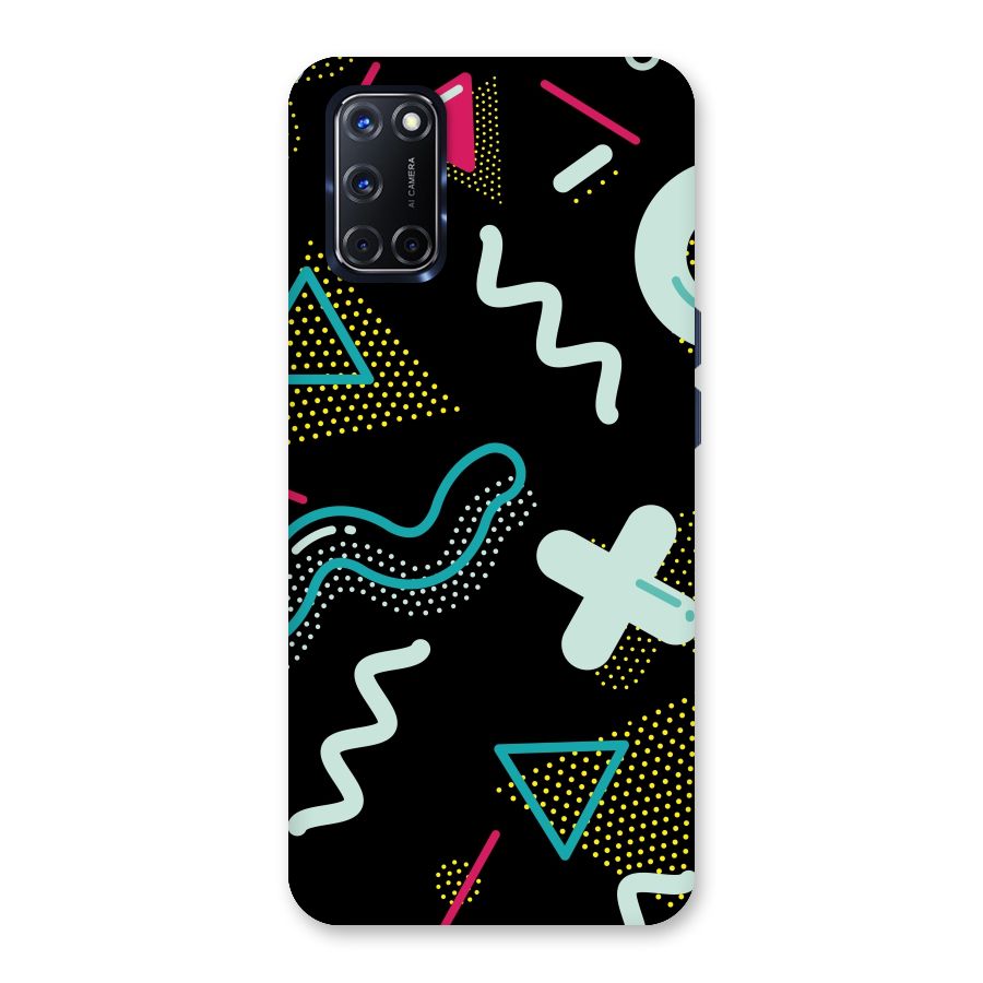 Shapes Pattern Back Case for Oppo A52