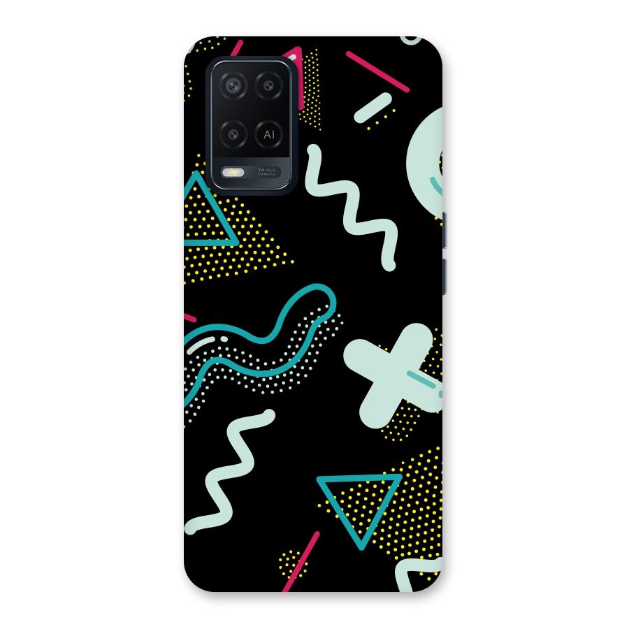 Shapes Pattern Back Case for Oppo A54