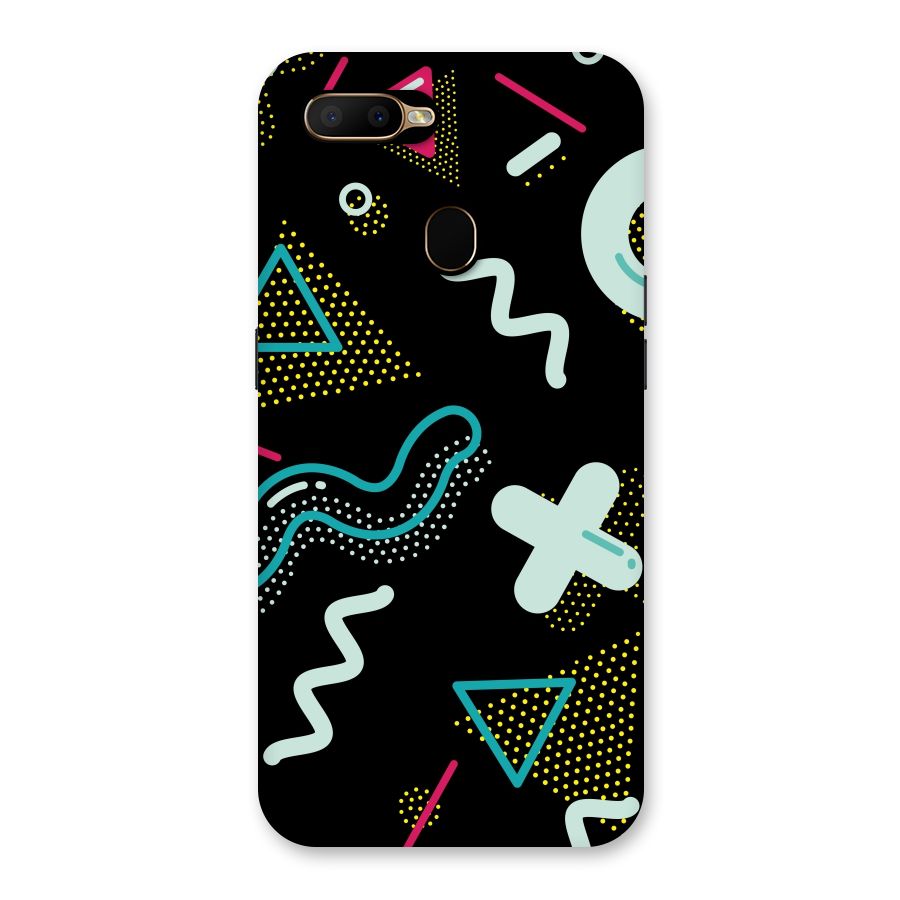 Shapes Pattern Back Case for Oppo A5s