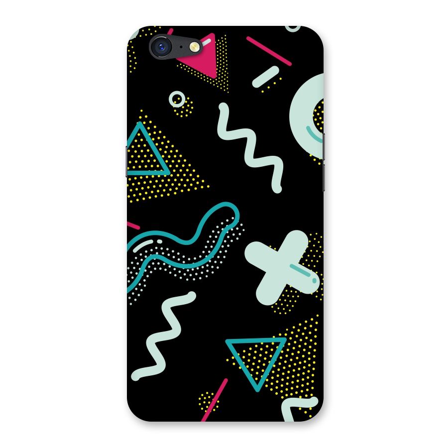 Shapes Pattern Back Case for Oppo A71