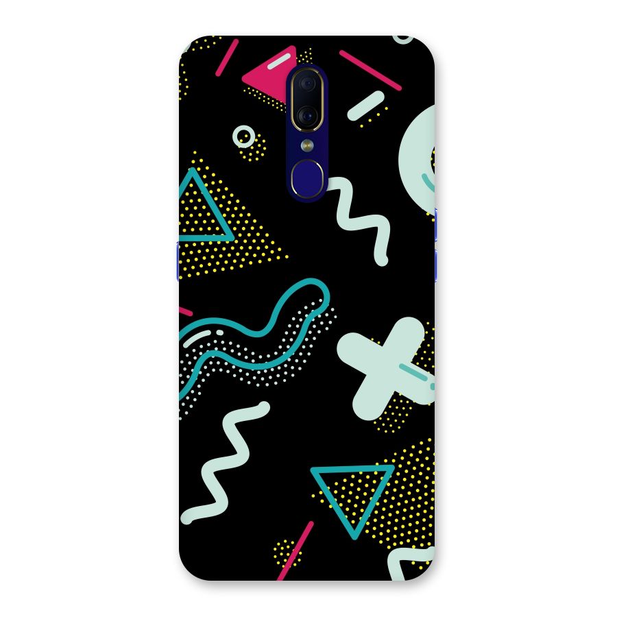 Shapes Pattern Back Case for Oppo A9