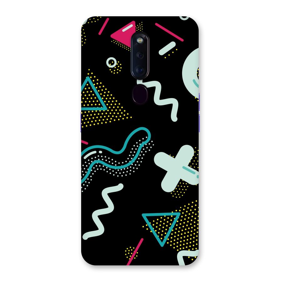Shapes Pattern Back Case for Oppo F11 Pro