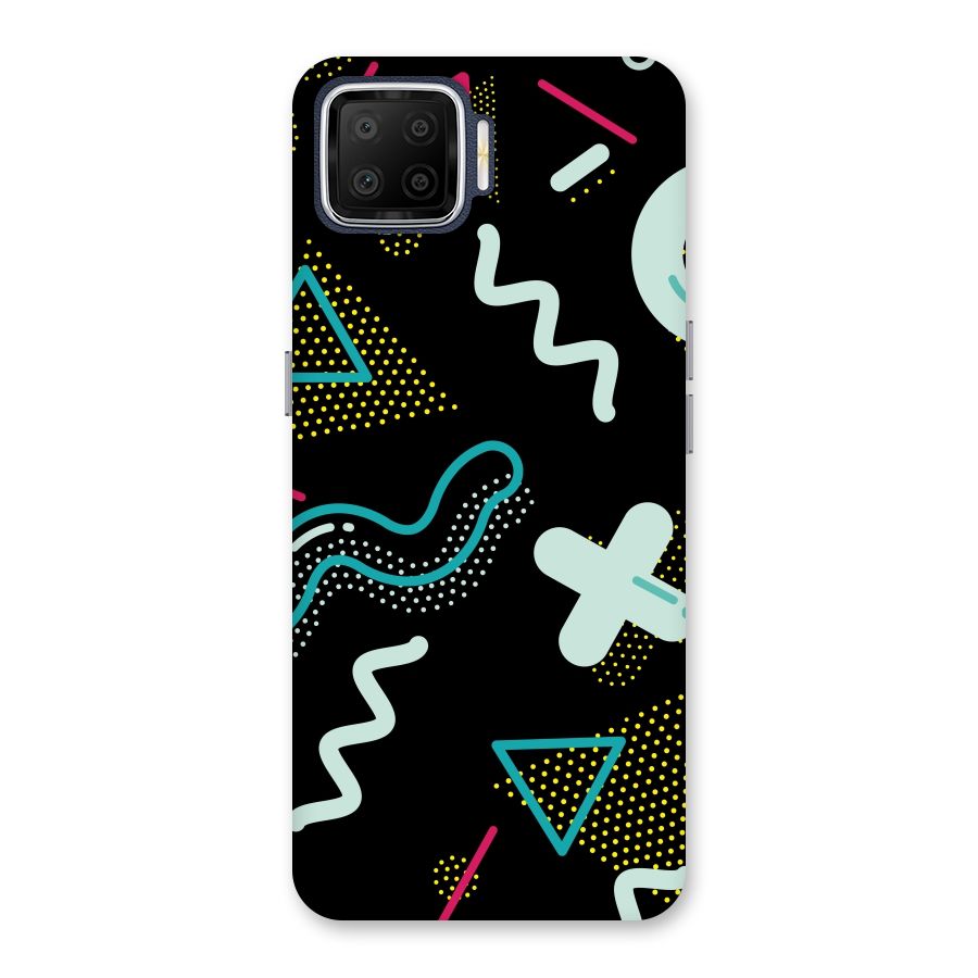 Shapes Pattern Back Case for Oppo F17