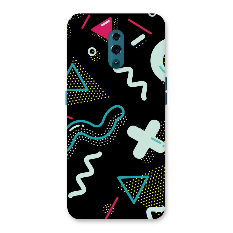 Shapes Pattern Back Case for Oppo Reno