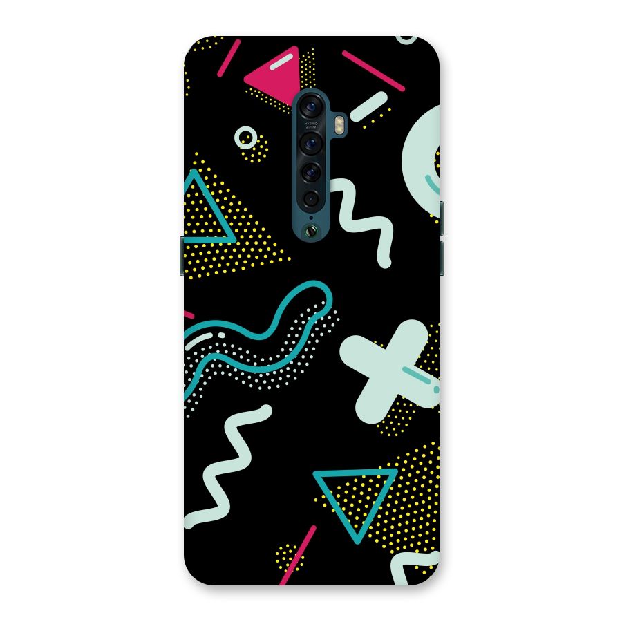 Shapes Pattern Back Case for Oppo Reno2