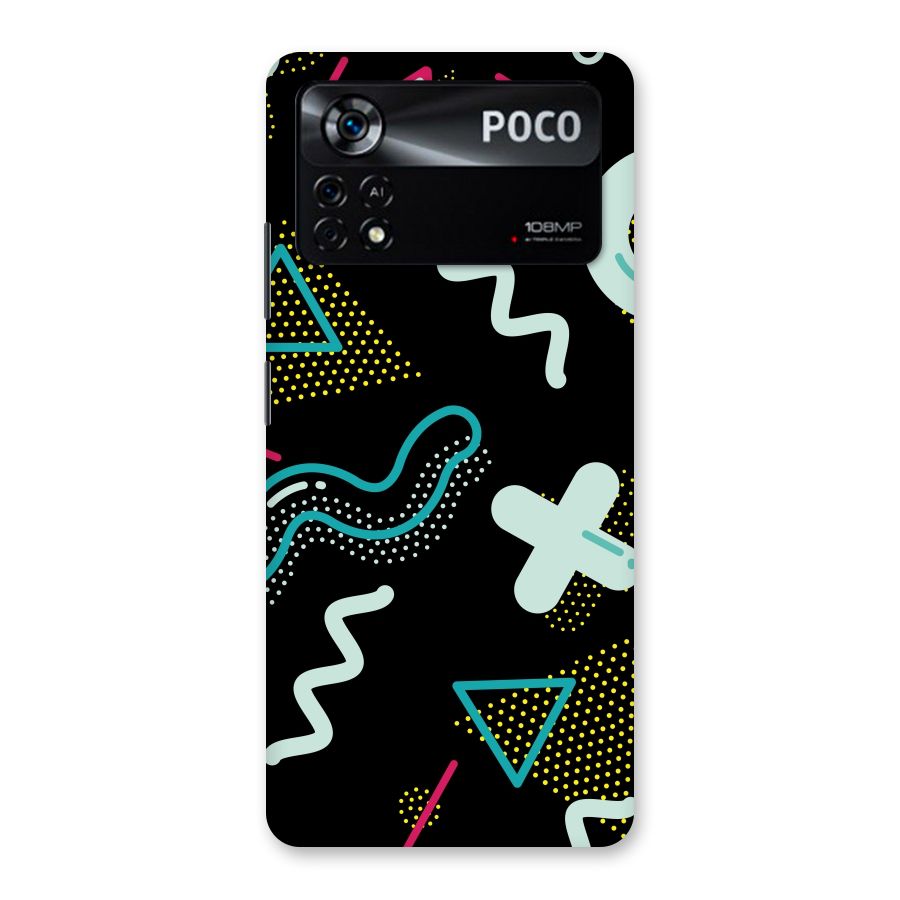 Shapes Pattern Back Case for Poco X4 Pro 5G