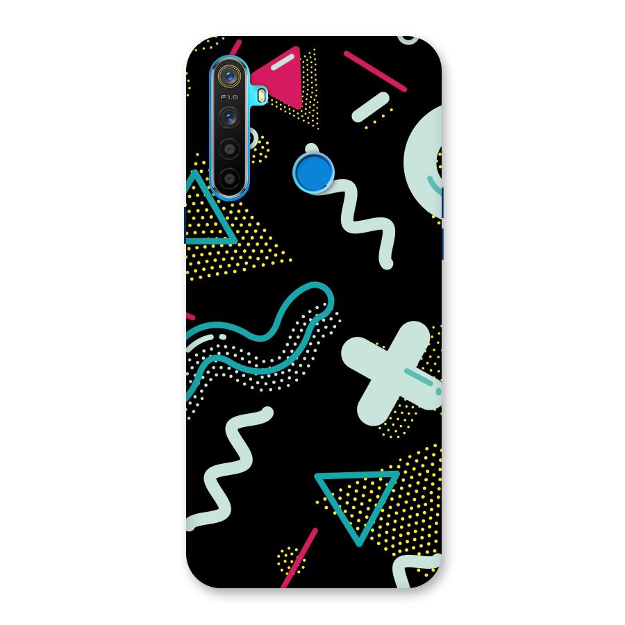 Shapes Pattern Back Case for Realme 5