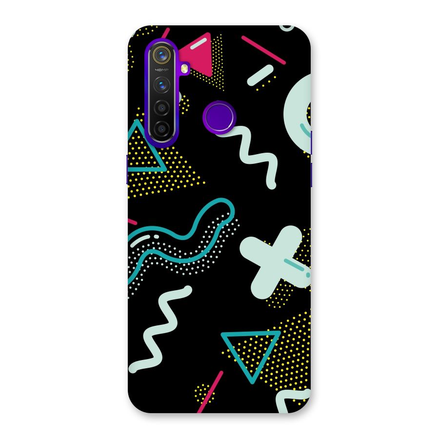 Shapes Pattern Back Case for Realme 5 Pro