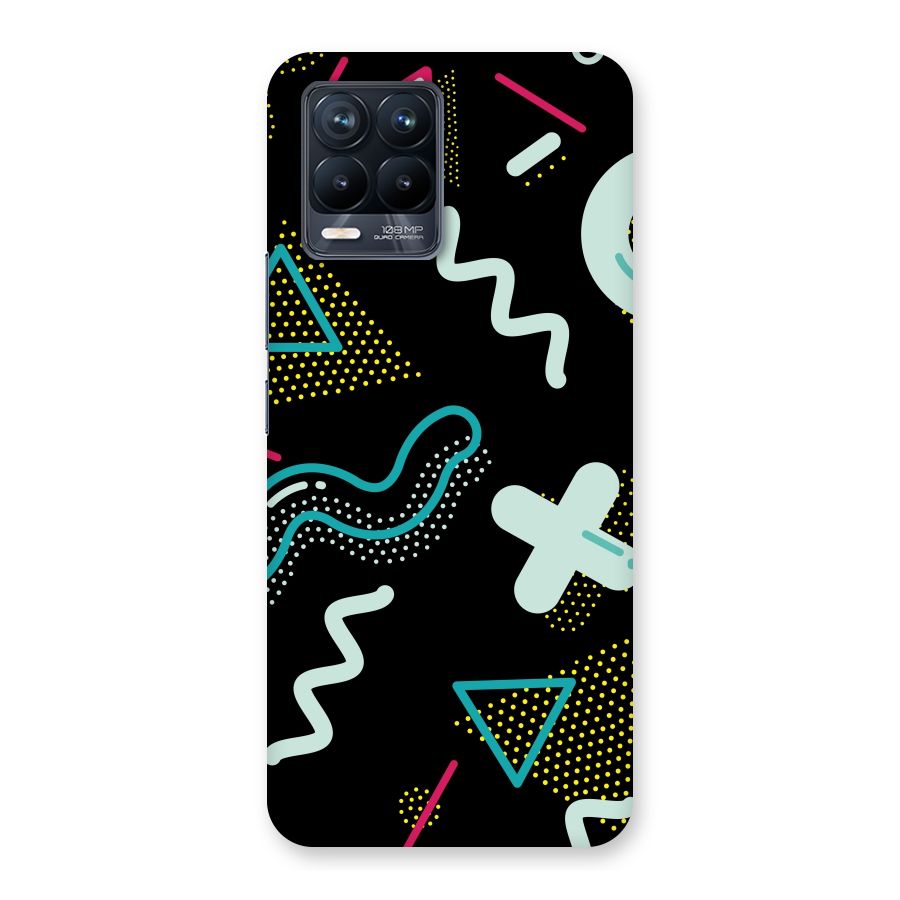 Shapes Pattern Back Case for Realme 8 Pro