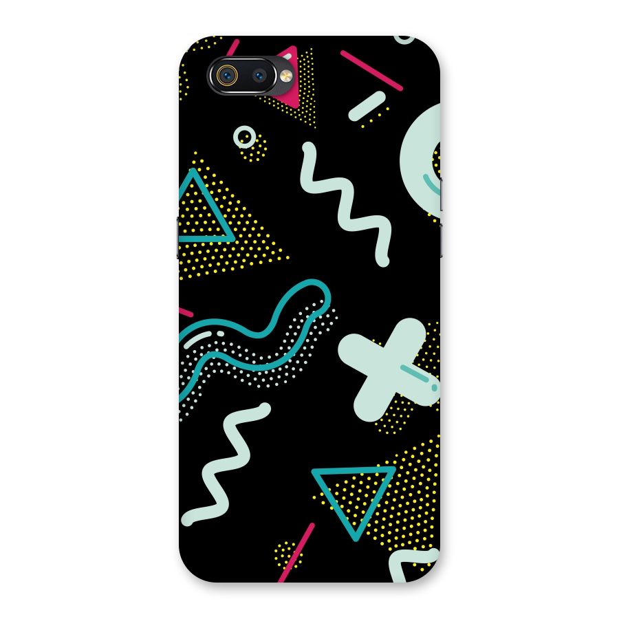 Shapes Pattern Back Case for Realme C2
