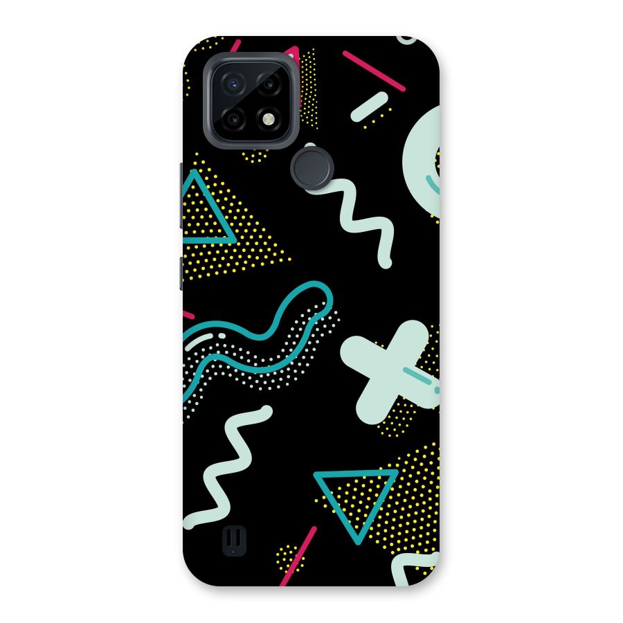 Shapes Pattern Back Case for Realme C21