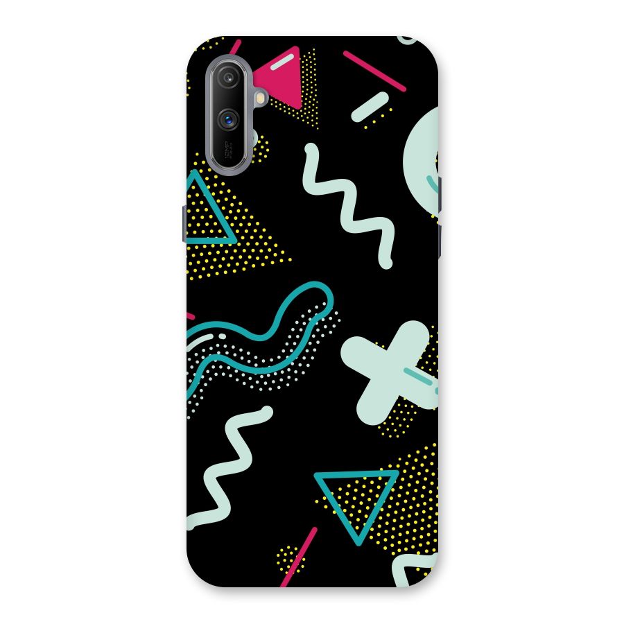 Shapes Pattern Back Case for Realme C3