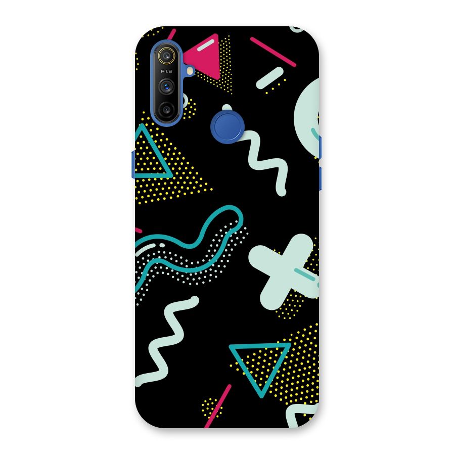 Shapes Pattern Back Case for Realme Narzo 10A