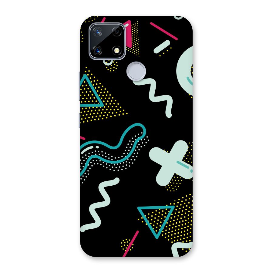Shapes Pattern Back Case for Realme Narzo 20