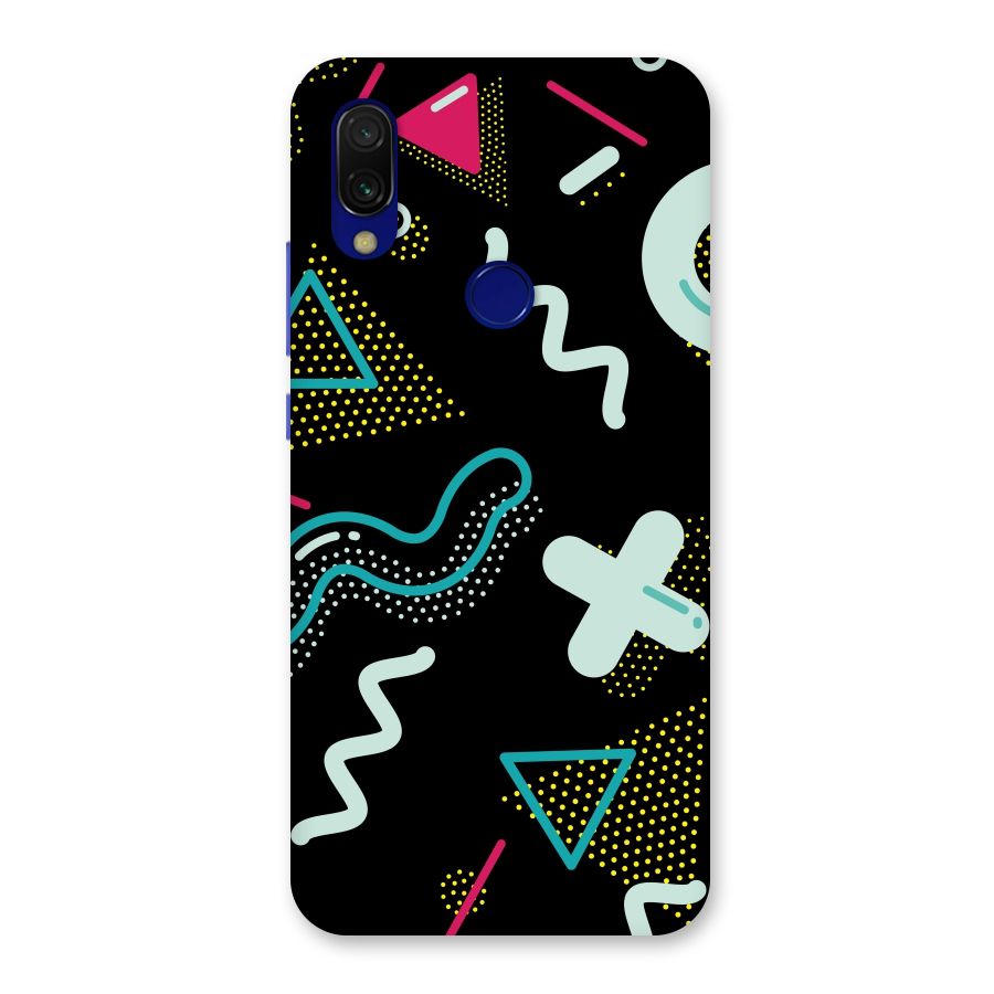 Shapes Pattern Back Case for Redmi 7
