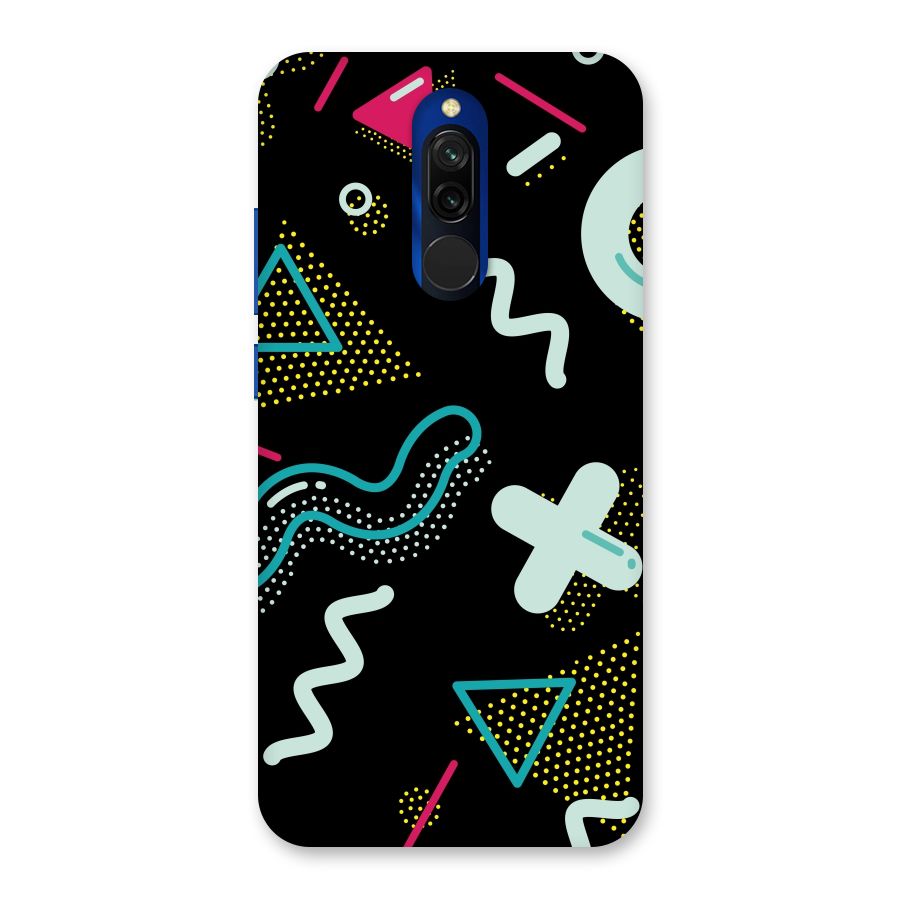 Shapes Pattern Back Case for Redmi 8