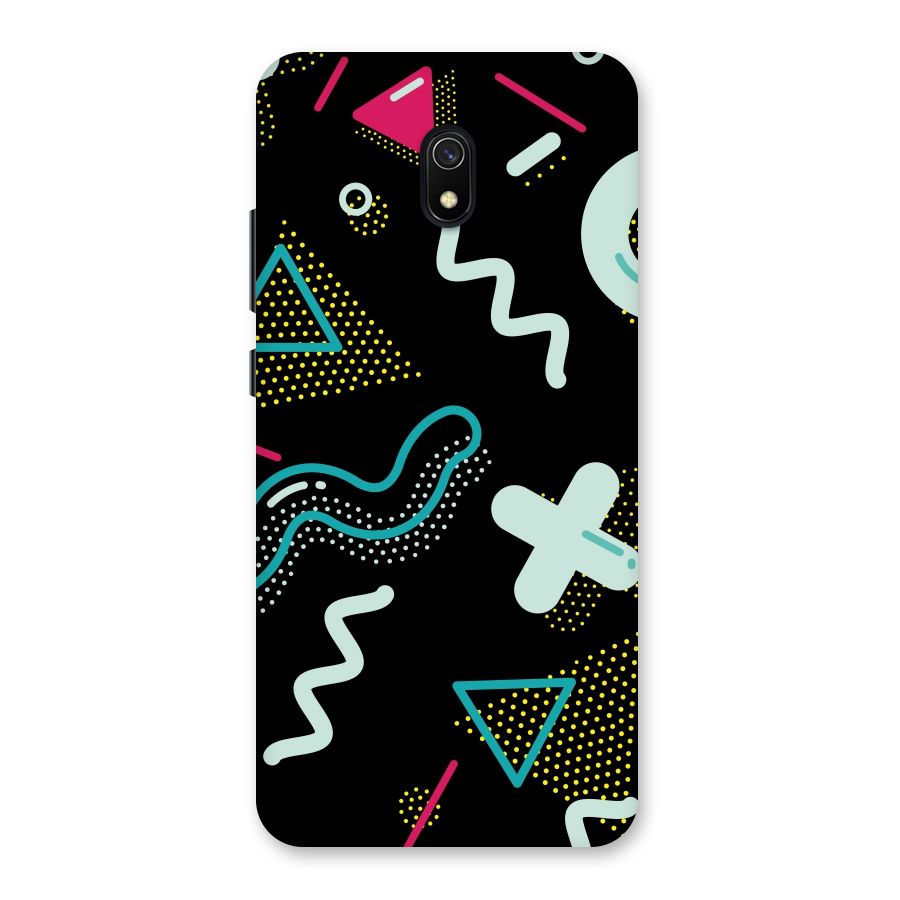 Shapes Pattern Back Case for Redmi 8A