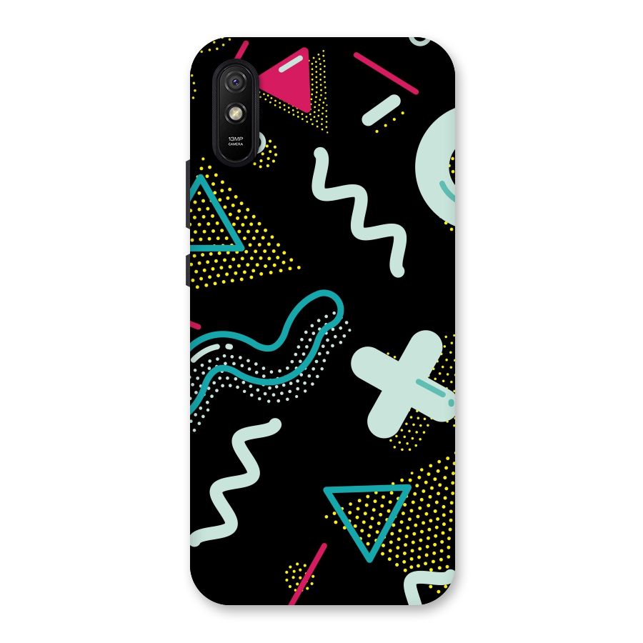 Shapes Pattern Back Case for Redmi 9i
