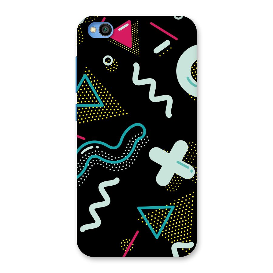 Shapes Pattern Back Case for Redmi Go