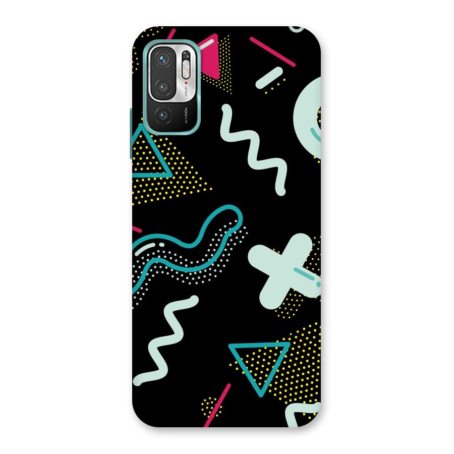 Shapes Pattern Back Case for Redmi Note 10T 5G