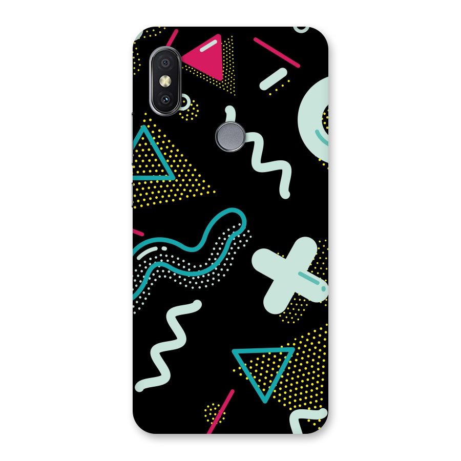 Shapes Pattern Back Case for Redmi Y2