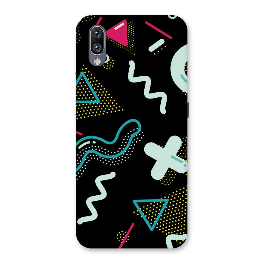 Shapes Pattern Back Case for Vivo NEX