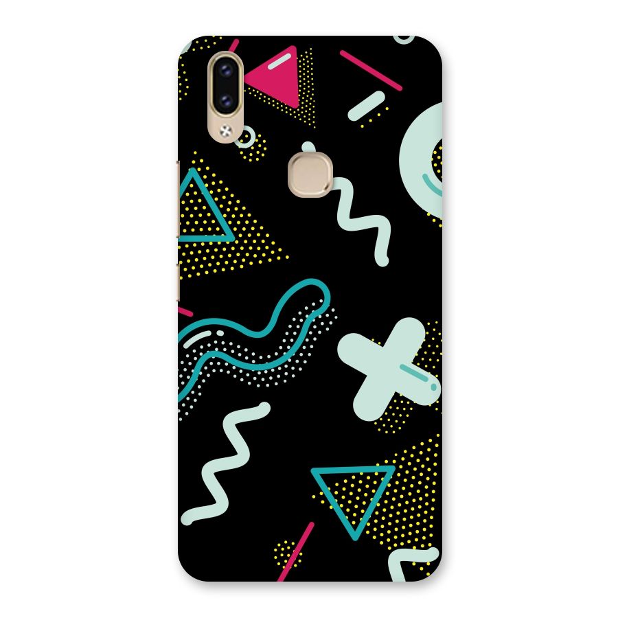 Shapes Pattern Back Case for Vivo V9 Youth