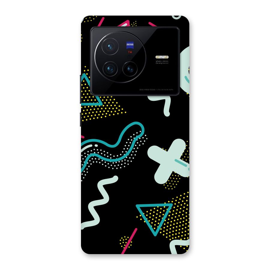 Shapes Pattern Back Case for Vivo X80