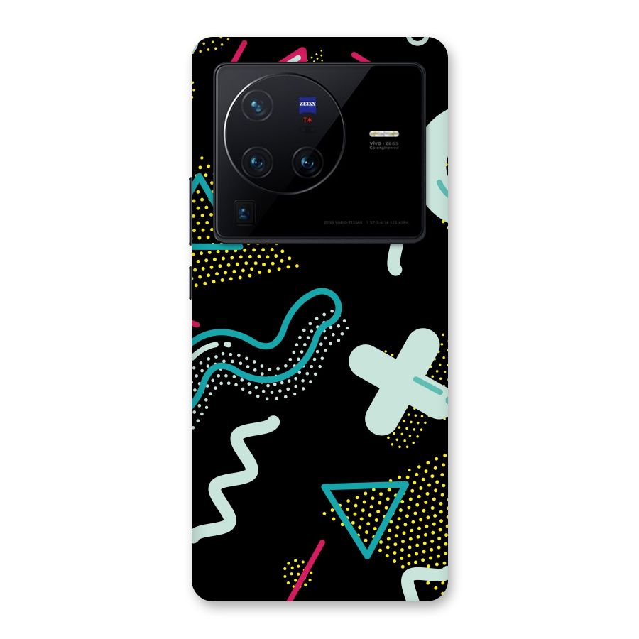 Shapes Pattern Back Case for Vivo X80 Pro