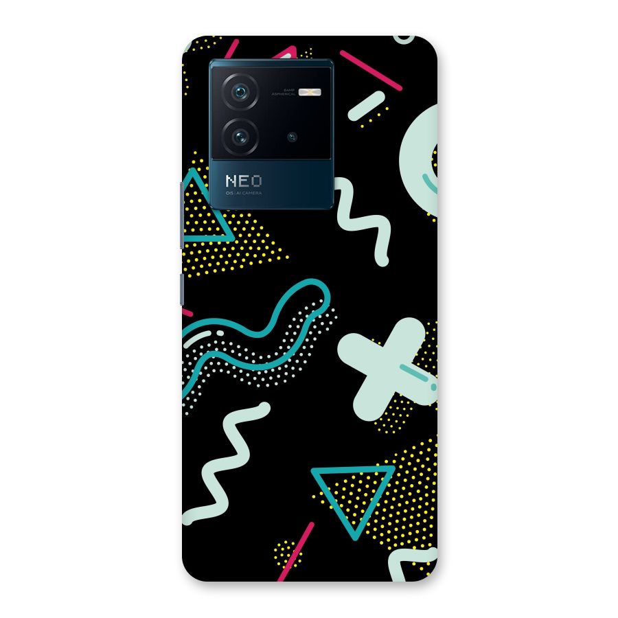 Shapes Pattern Back Case for Vivo iQOO Neo 6 5G
