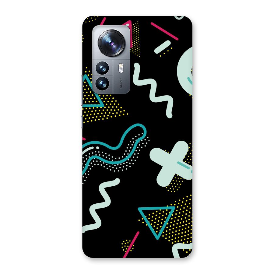 Shapes Pattern Back Case for Xiaomi 12 Pro