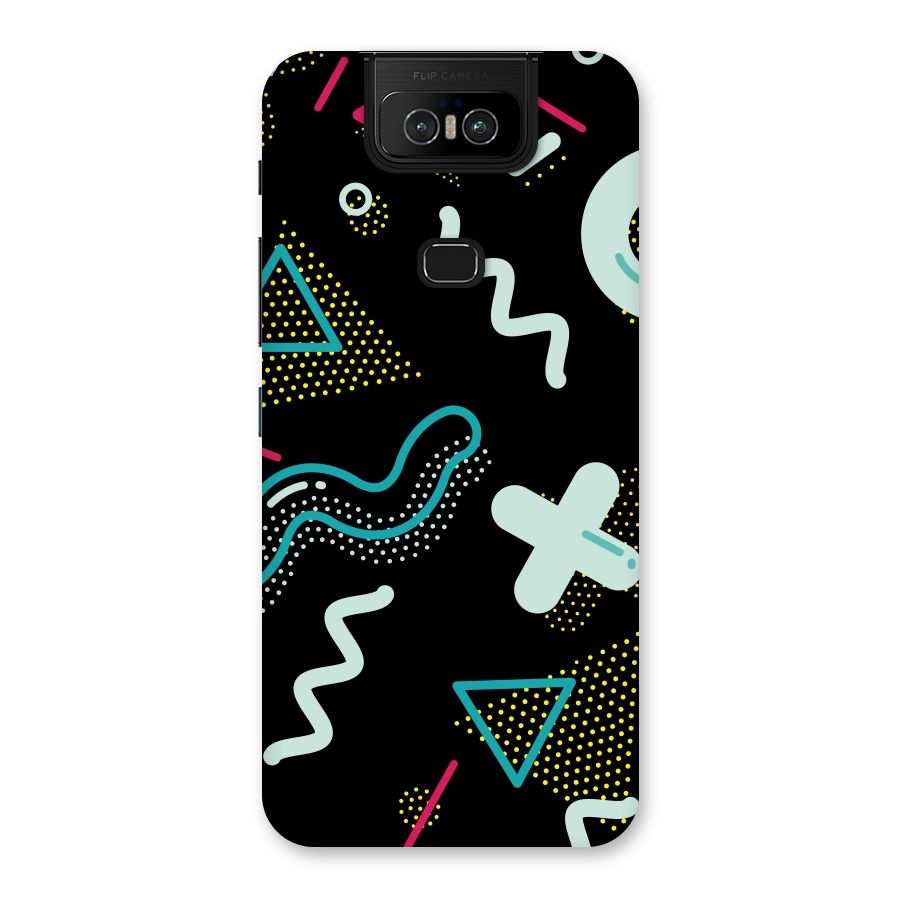 Shapes Pattern Back Case for Zenfone 6z
