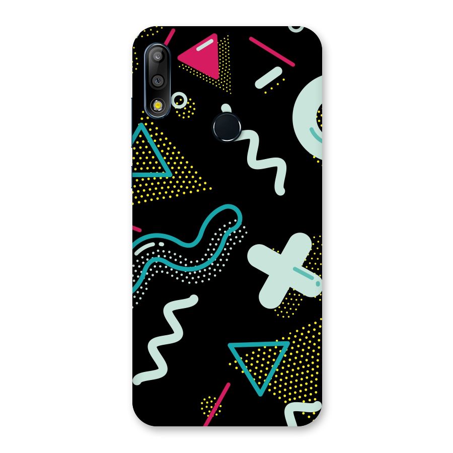 Shapes Pattern Back Case for Zenfone Max Pro M2