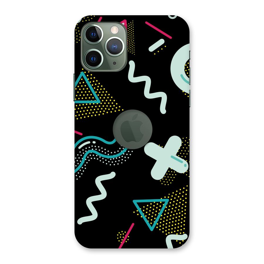 Shapes Pattern Back Case for iPhone 11 Pro Logo  Cut