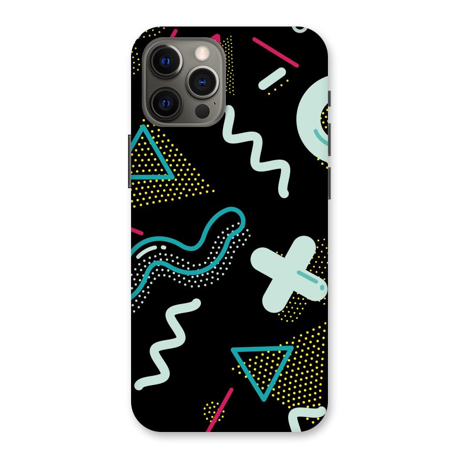 Shapes Pattern Back Case for iPhone 12 Pro Max