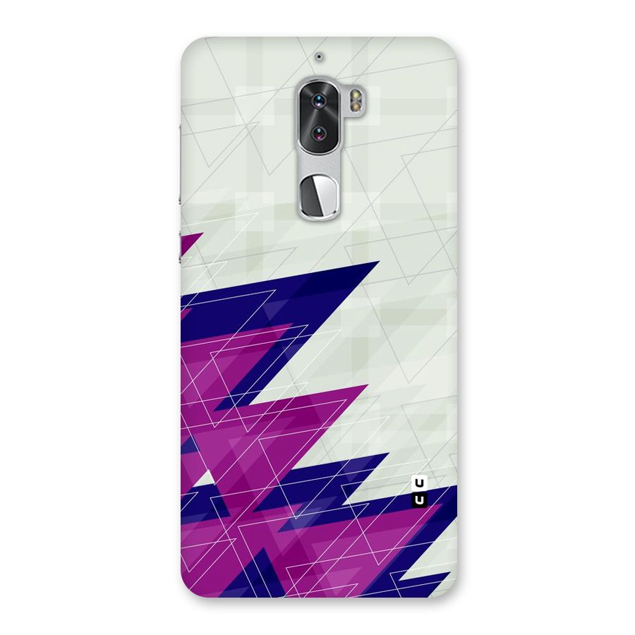 Sharp Abstract Design Back Case for Coolpad Cool 1