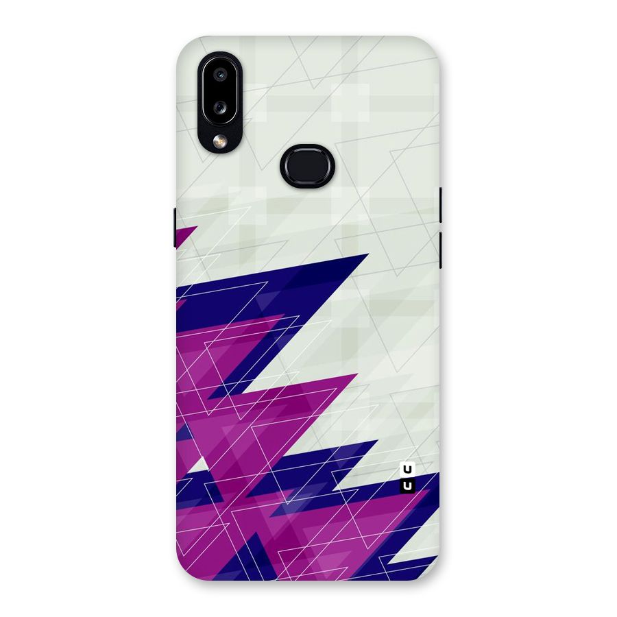 Sharp Abstract Design Back Case for Galaxy A10s