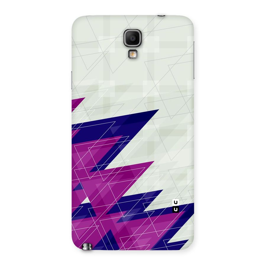 Sharp Abstract Design Back Case for Galaxy Note 3 Neo