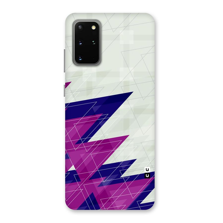 Sharp Abstract Design Back Case for Galaxy S20 Plus
