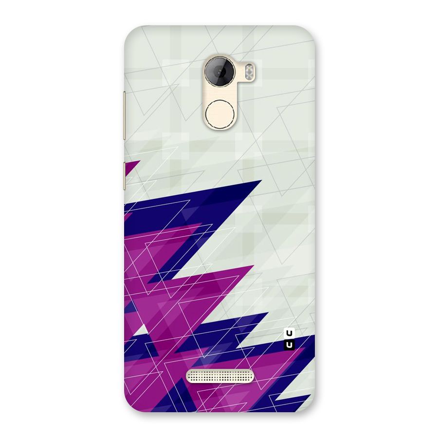 Sharp Abstract Design Back Case for Gionee A1 LIte