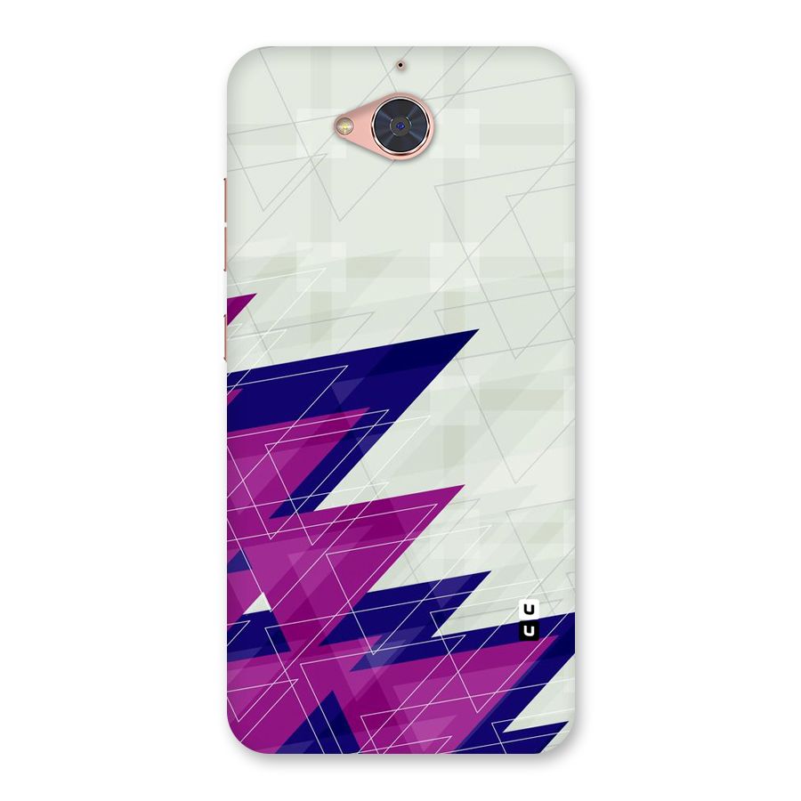 Sharp Abstract Design Back Case for Gionee S6 Pro